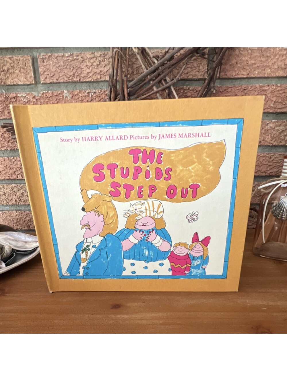 Vintage 1974 The Stupids Step Out by Harry Allard James Marshall Hardcover
